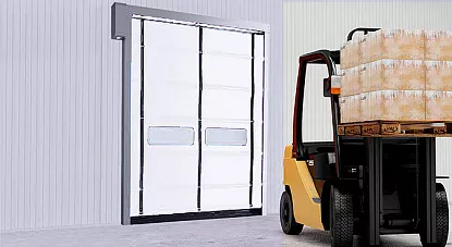 Скоростные складывающиеся ворота DoorHan SpeedFold SDFS/SDFB